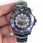 AAA Class Replica Batman Rolex Watch - GMT-Master II All Black Black Blue Ceramic Bezel